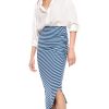 ShopSmythe Asymmetrical Knit Skirt | Bottoms