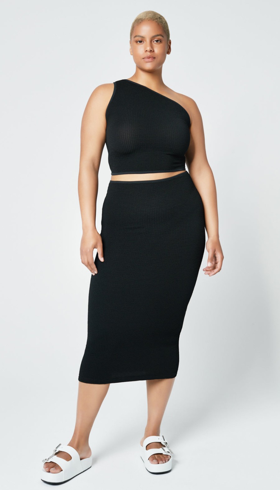 ShopSmythe Pull On Rib Skirt | Bottoms