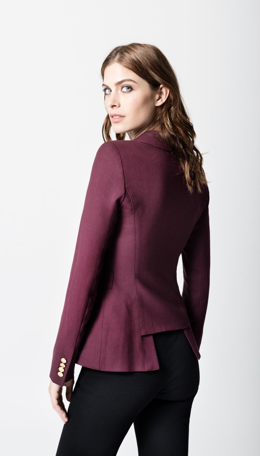 ShopSmythe Duchess Blazer Plum | Duchess & Wrap Blazers