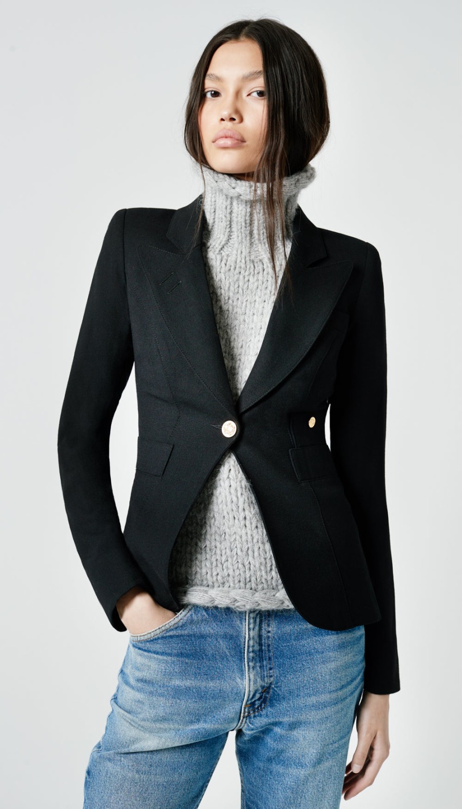 ShopSmythe Duchess Blazer Black | Duchess & Wrap Blazers