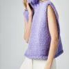 ShopSmythe Handknit Sleeveless Turtleneck | Sweaters