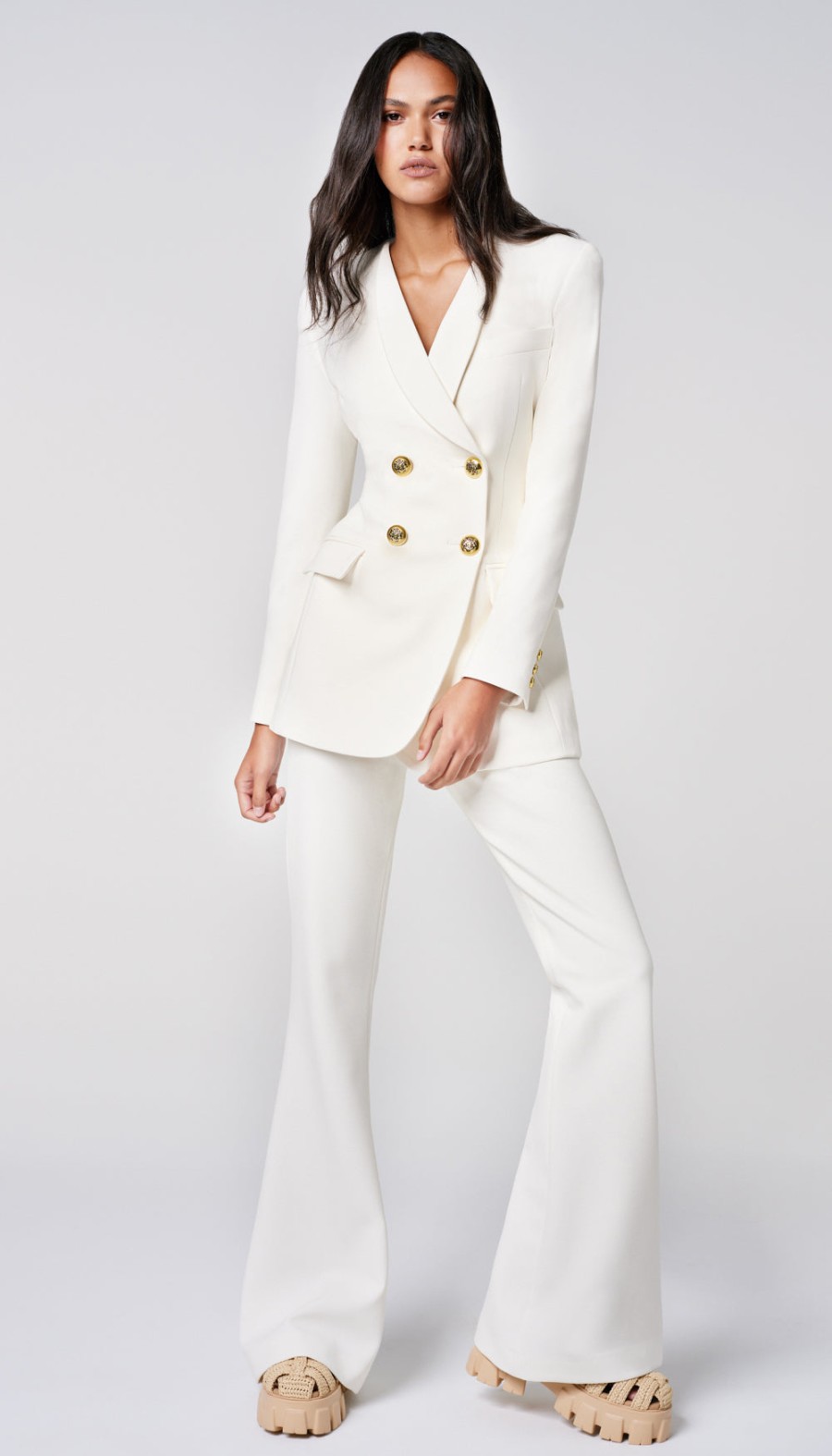 ShopSmythe Collarless Db Blazer | Blazers