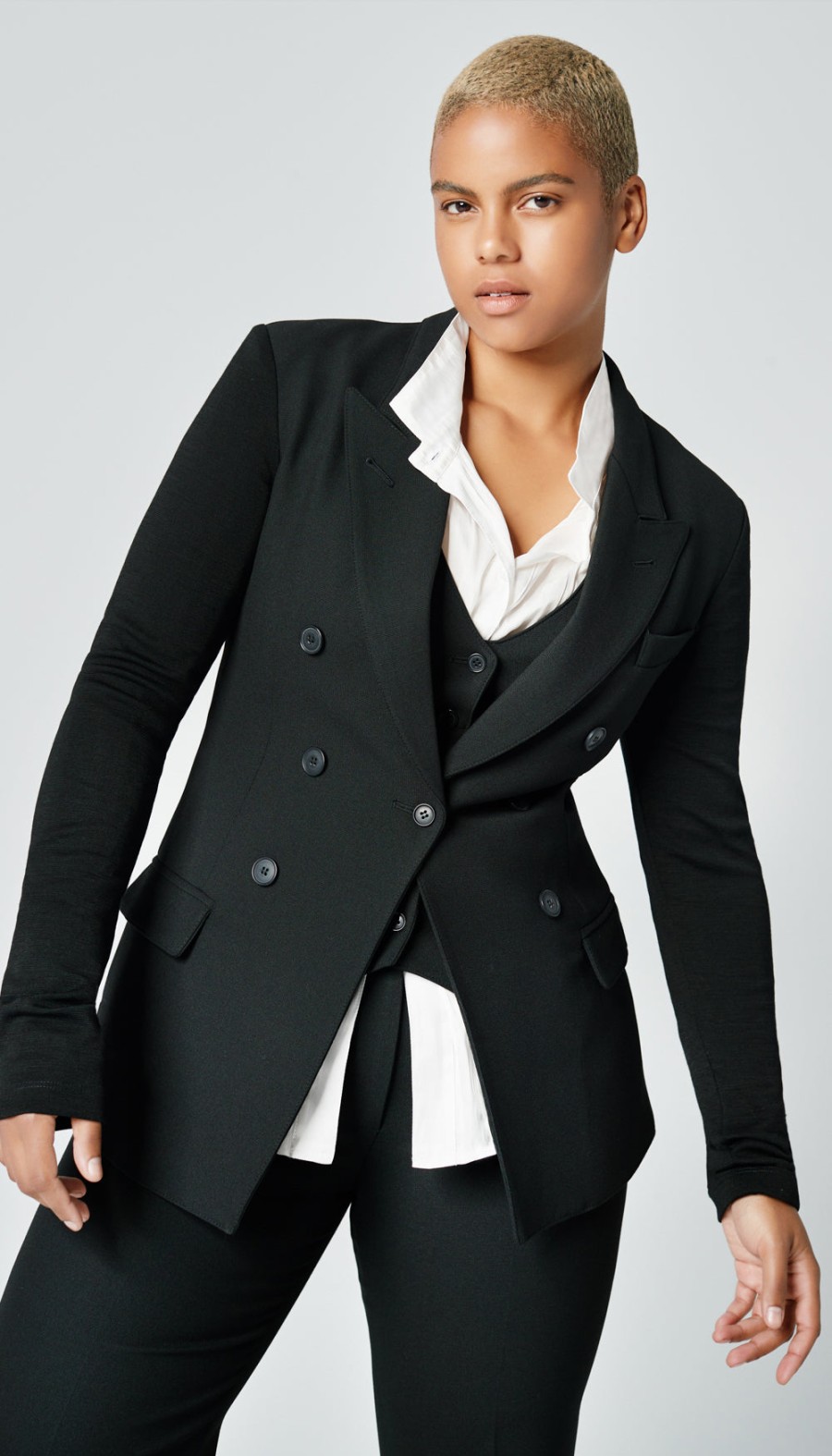 ShopSmythe Not A Db Blazer W/ Jersey Sleeve | Blazers