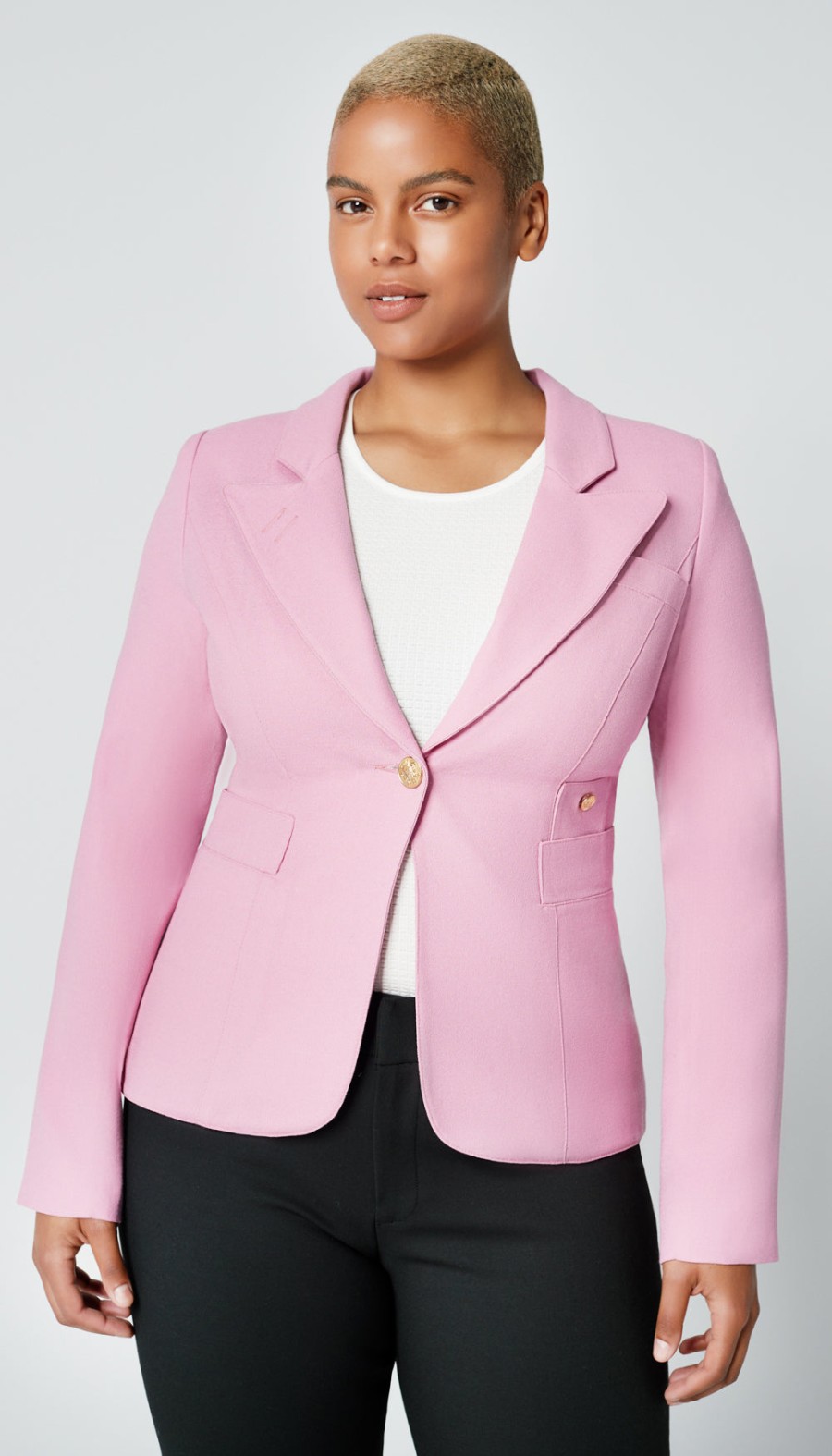 ShopSmythe Duchess Blazer Rethink Pink | Duchess & Wrap Blazers