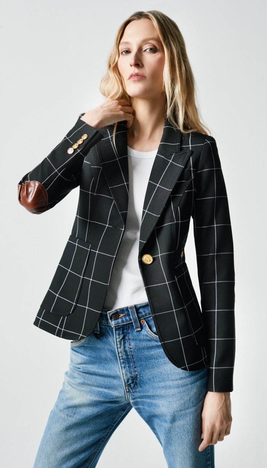 ShopSmythe Patch Pocket Duchess Blazer | Blazers