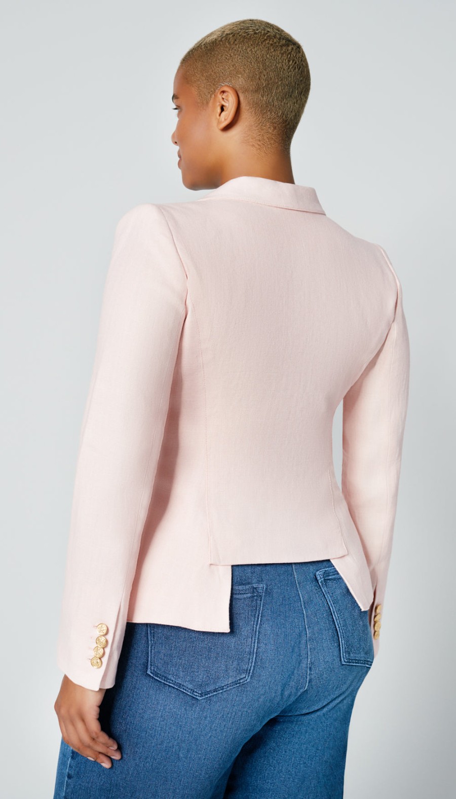 ShopSmythe Linen Duchess Blazer Ballet | Duchess & Wrap Blazers