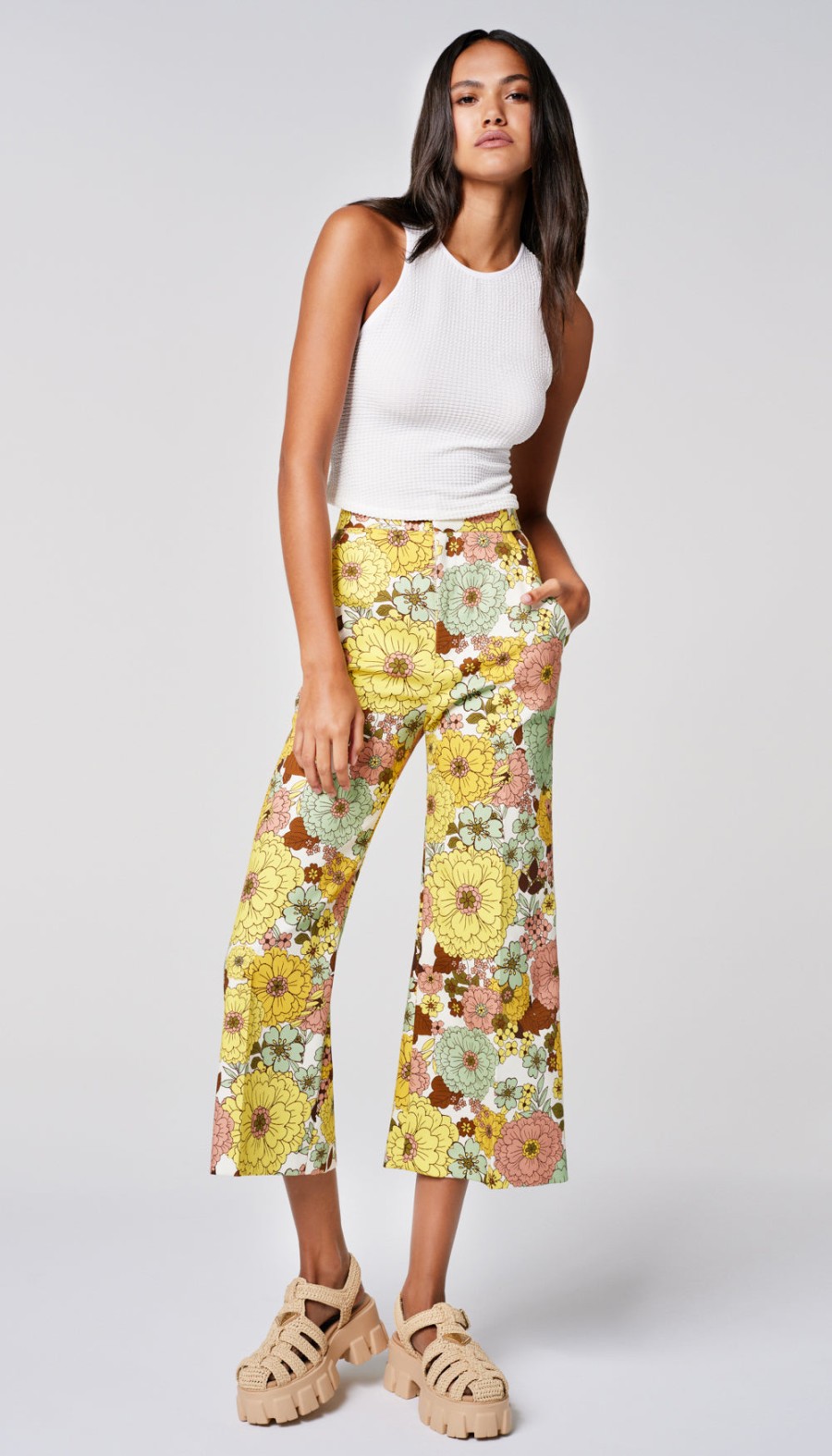 ShopSmythe Wide Leg Culotte | Bottoms