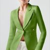 ShopSmythe Linen Duchess Blazer Grass | Duchess & Wrap Blazers