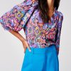 ShopSmythe V-Neck Frontier Blouse | Tops